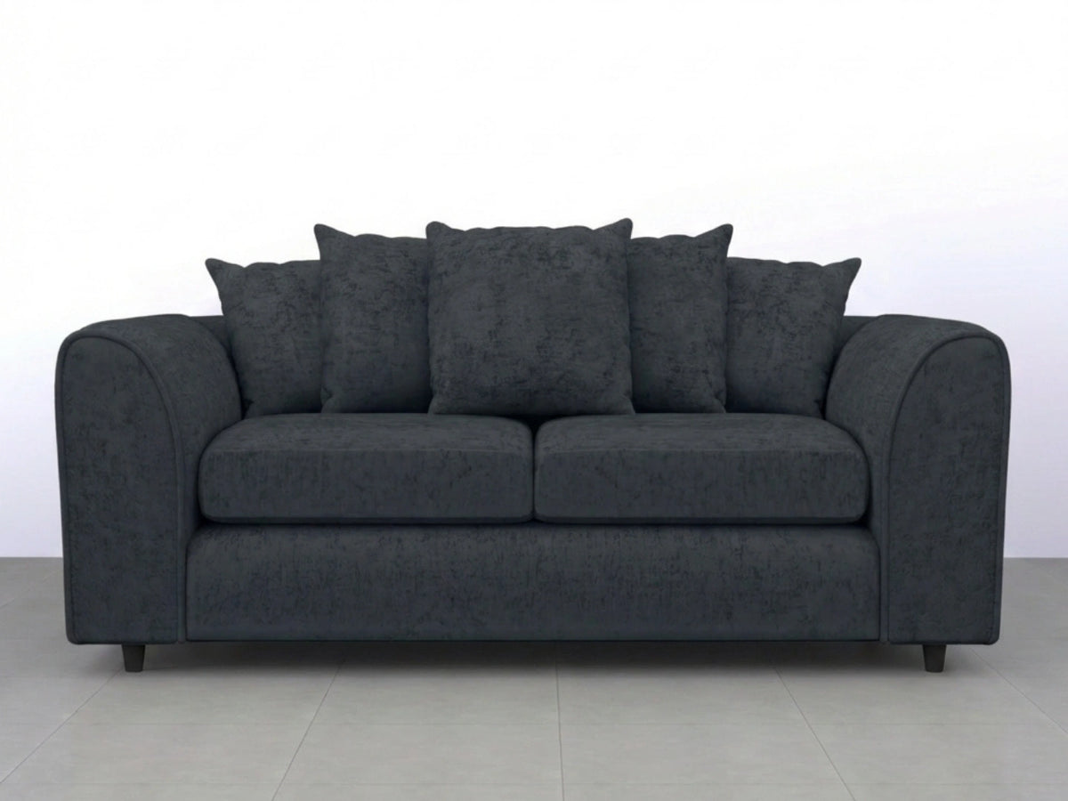 Alaska Fabric Scatter Back Sofa Set