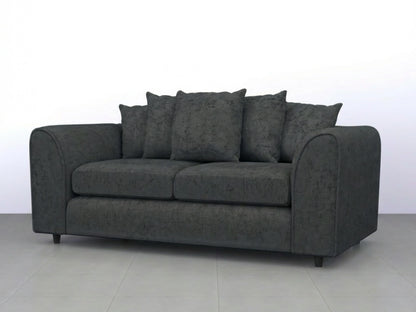 Alaska Fabric Scatter Back Sofa Set