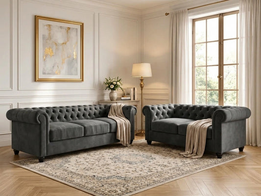 3+2 Seater Dark Grey