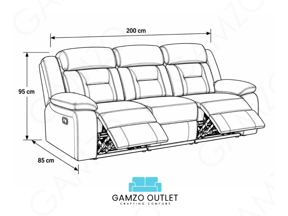 Model N Electric Recliner Sofa