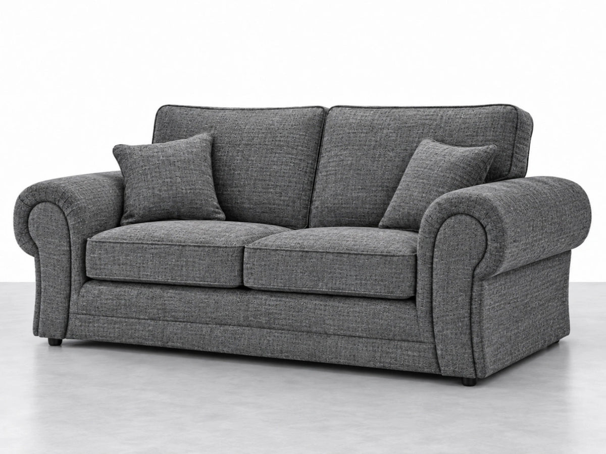 Wilcot Fabric Full Back Sofa Set