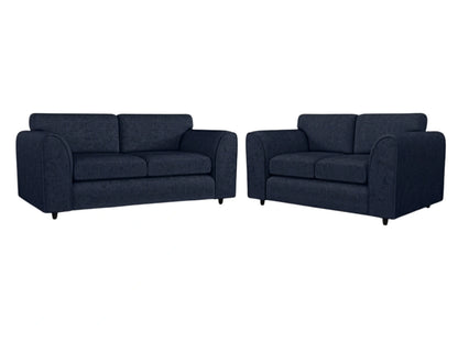 Alaska Fabric Full Back Sofa Set