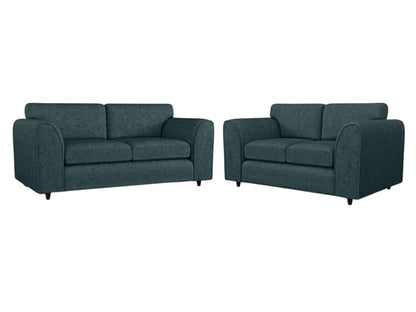 Alaska Fabric Full Back Sofa Set