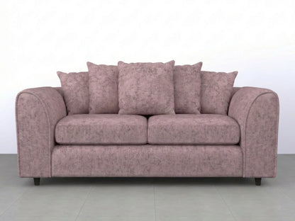 Alaska Fabric Scatter Back Sofa Set