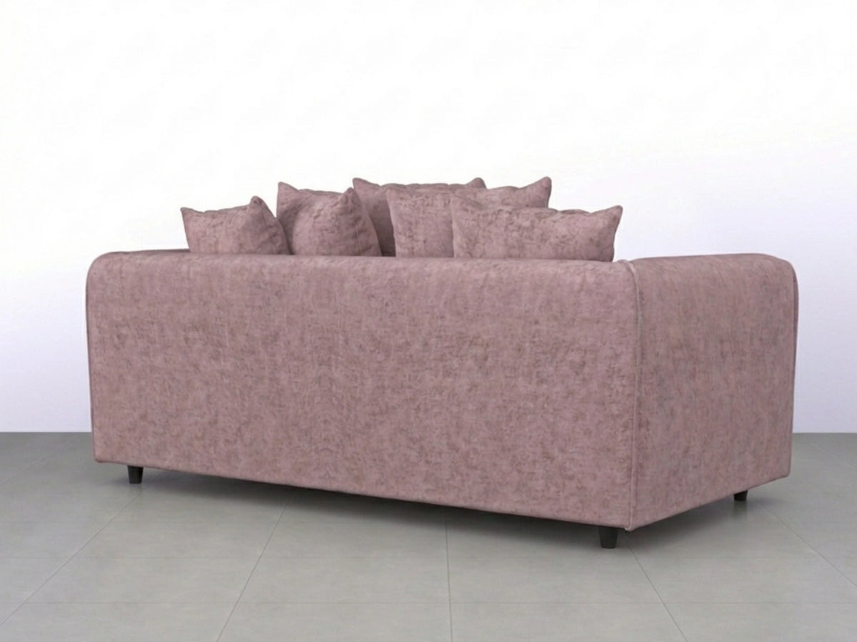 Alaska Fabric Scatter Back Sofa Set