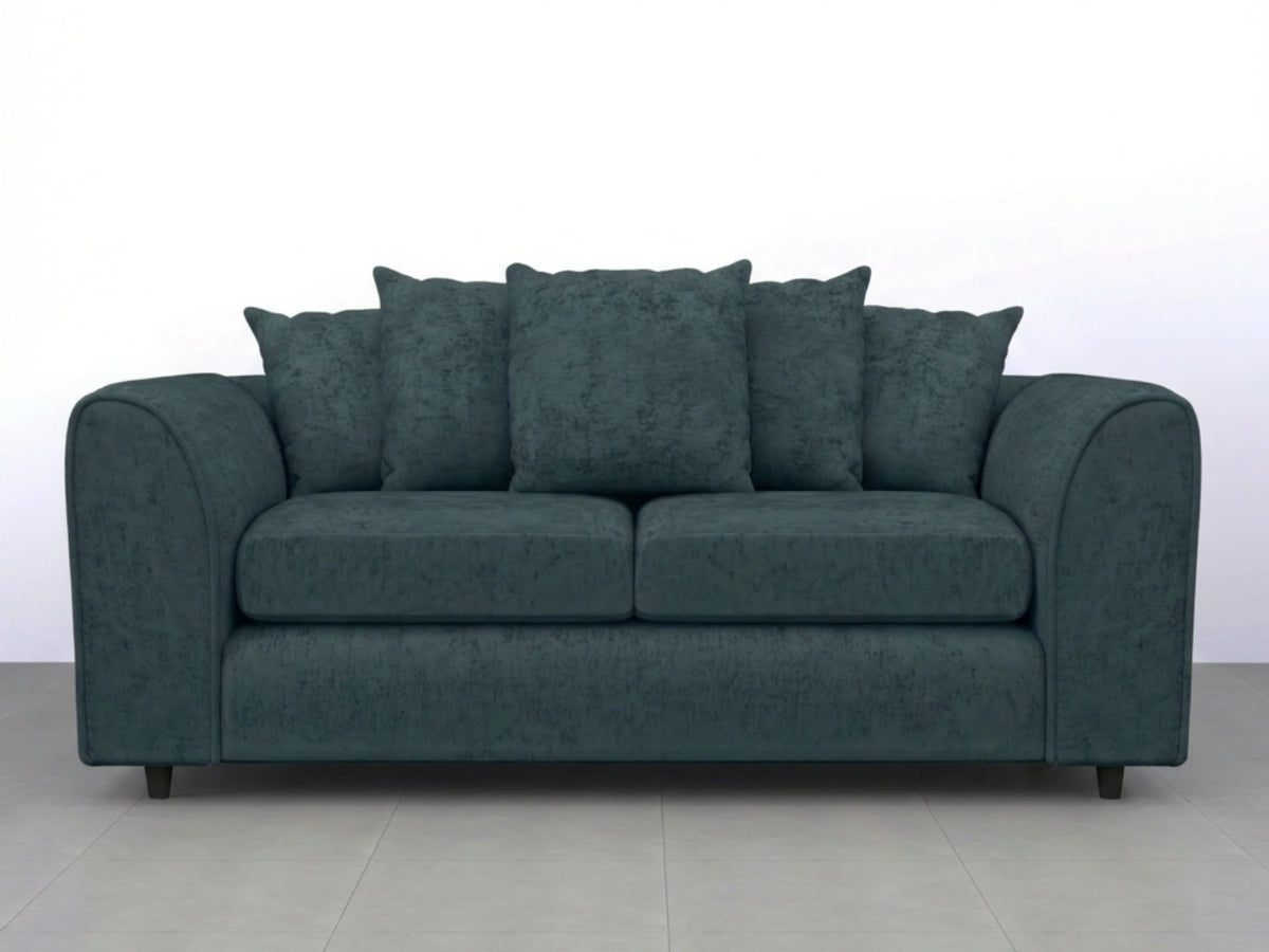 Alaska Fabric Scatter Back Sofa Set
