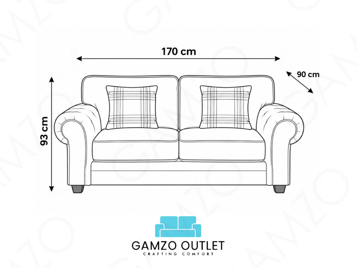 3+2 Seater Light Grey