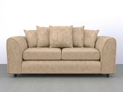 Alaska Fabric Scatter Back Sofa Set