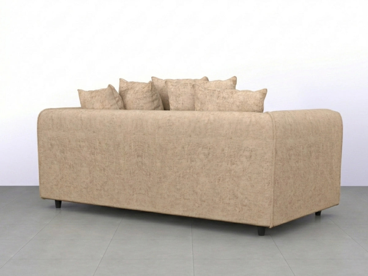 Alaska Fabric Scatter Back Sofa Set
