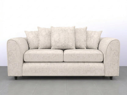 Alaska Fabric Scatter Back Sofa Set