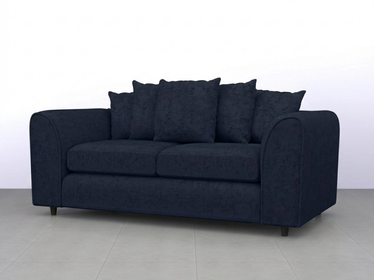 Alaska Fabric Scatter Back Sofa Set