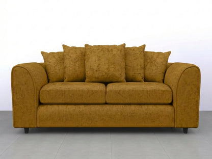 Alaska Fabric Scatter Back Sofa Set