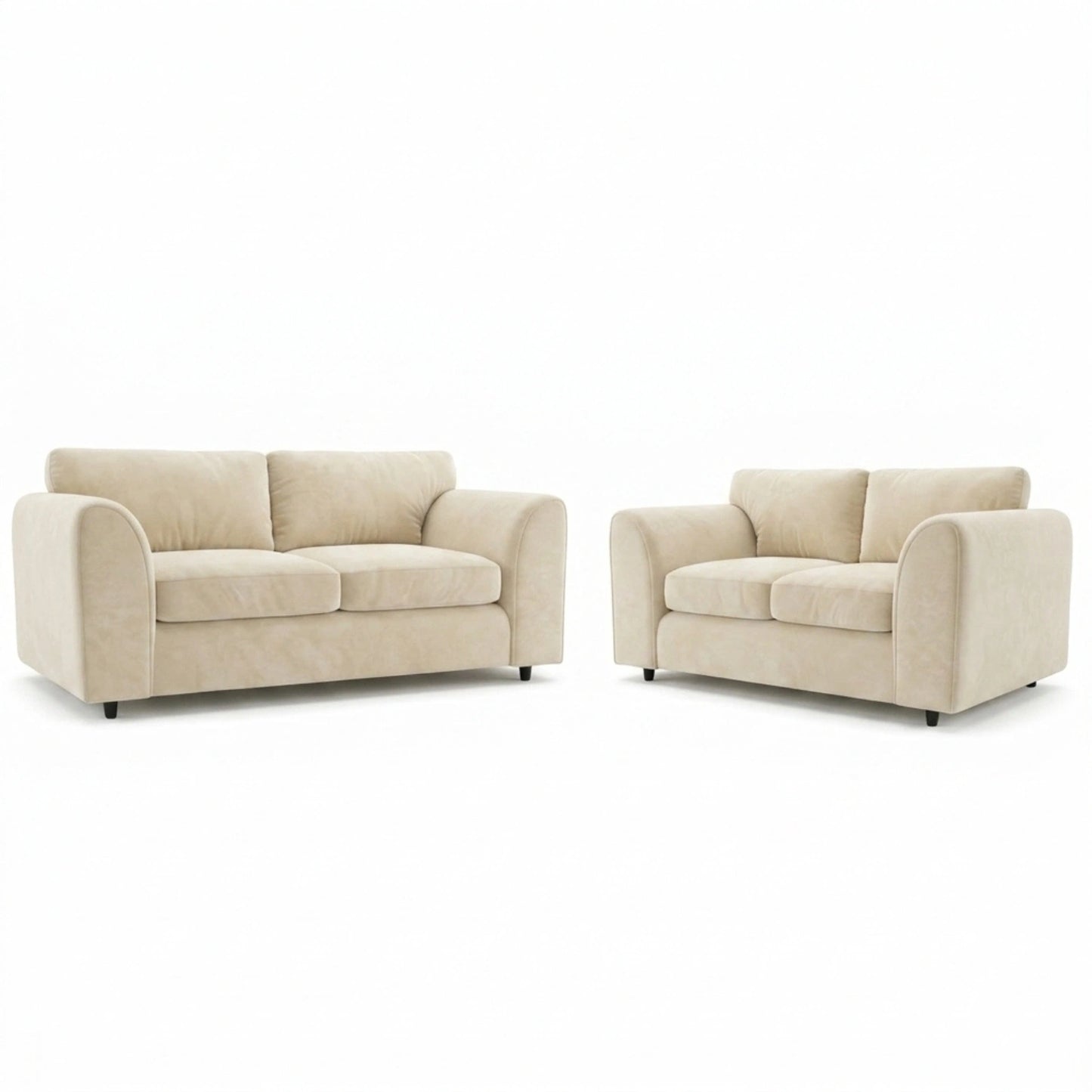 3 + 2 seater Cream