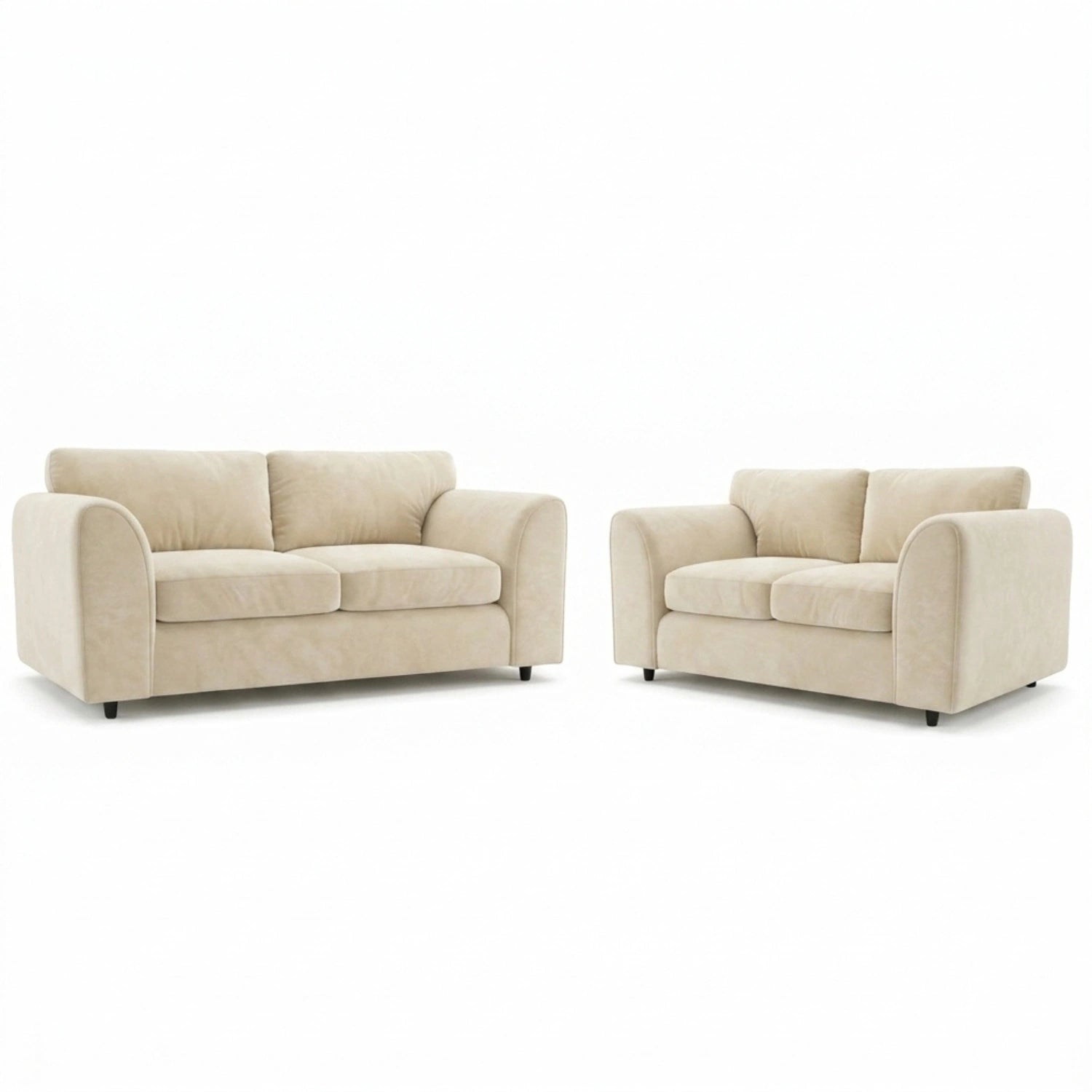 3 + 2 seater Cream