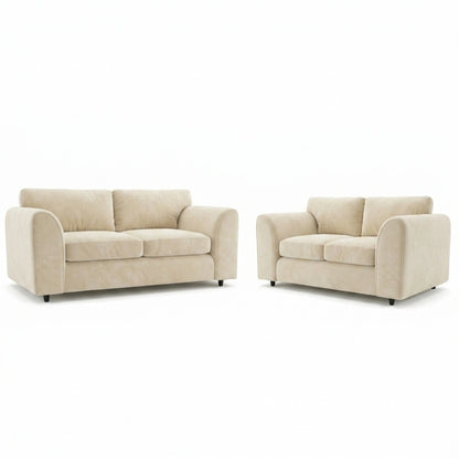 3 + 2 seater Cream