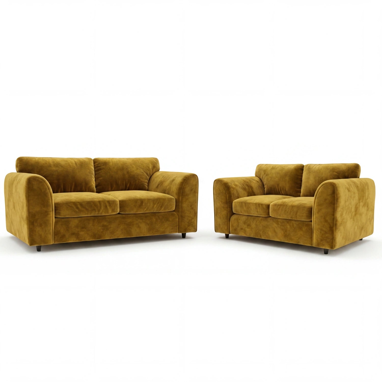 3 + 2 seater Mustard