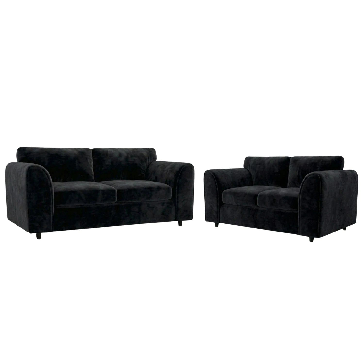 3 + 2 seater  Black