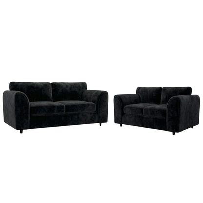 3 + 2 seater  Black