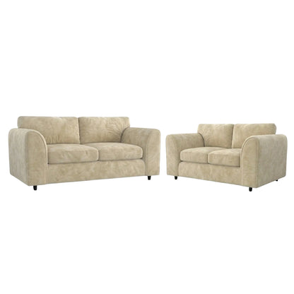 3 + 2 seater Cream