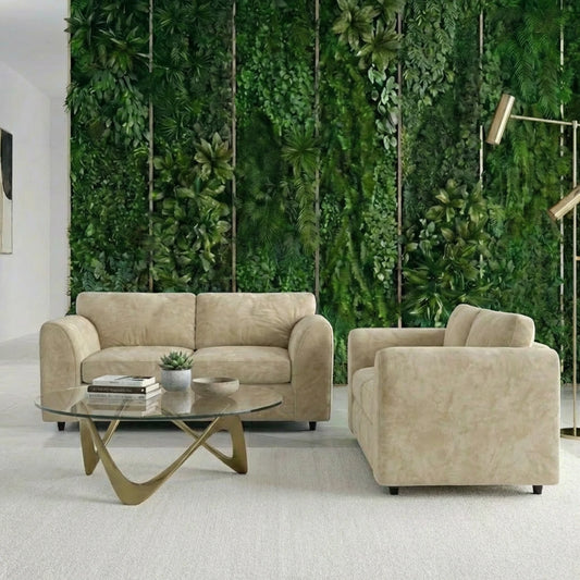 3 + 2 seater Cream