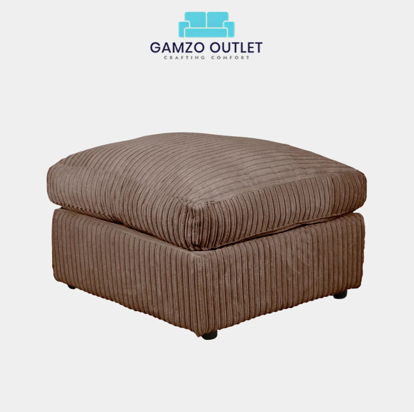 Jumbo Cord Footstool