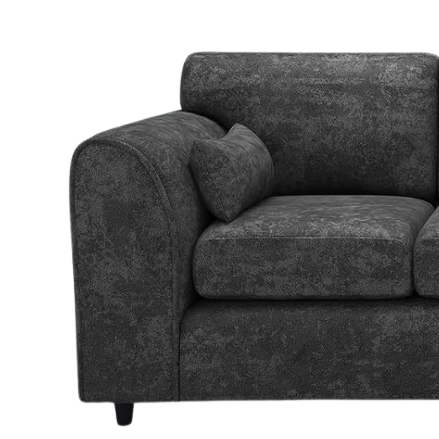 Alaska Fabric 4 Seater Full Back Sofa