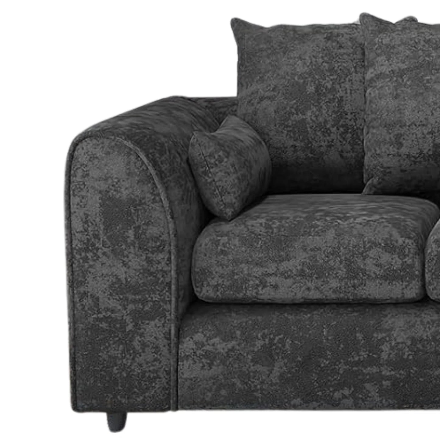 Alaska Fabric 4 Seater Scatter Back Sofa