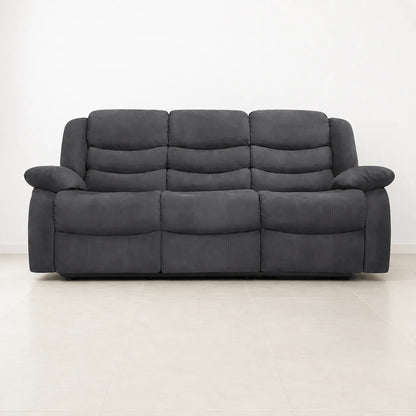 3 seater black