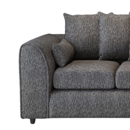 Lisbon Fabric 4 Seater Scatter Back Sofa