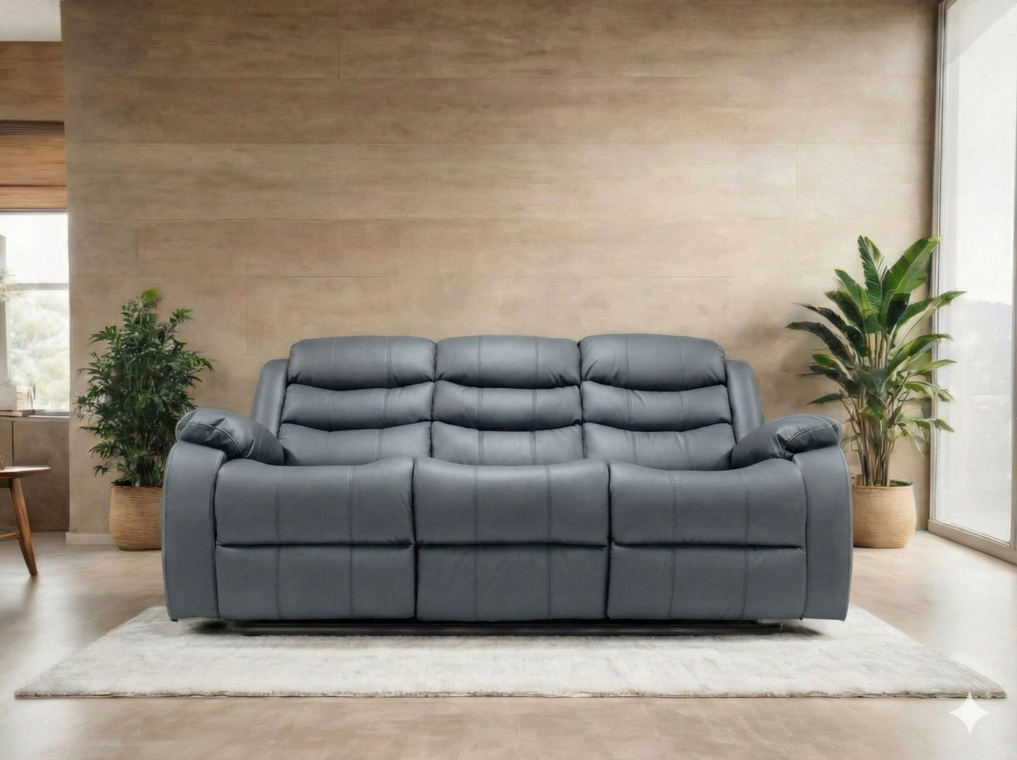 3 seater Grey
