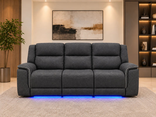 3 Seater Grey