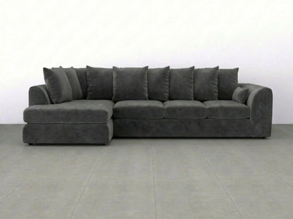 XL Left Hand Facing Dark Grey