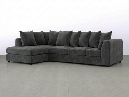 XL Left Hand Facing Dark Grey