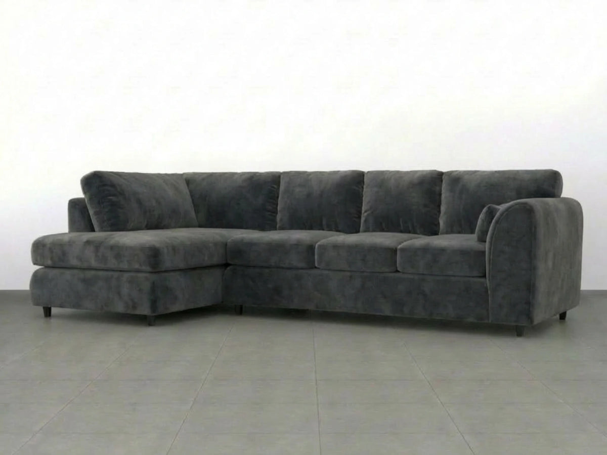 XL Left Hand Facing Dark Grey
