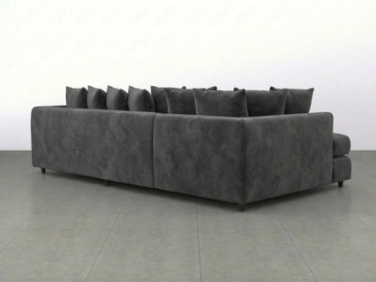 XL Left Hand Facing Dark Grey