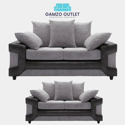 DINO SCATTER BACK SOFA SET - Gamzo Outlet