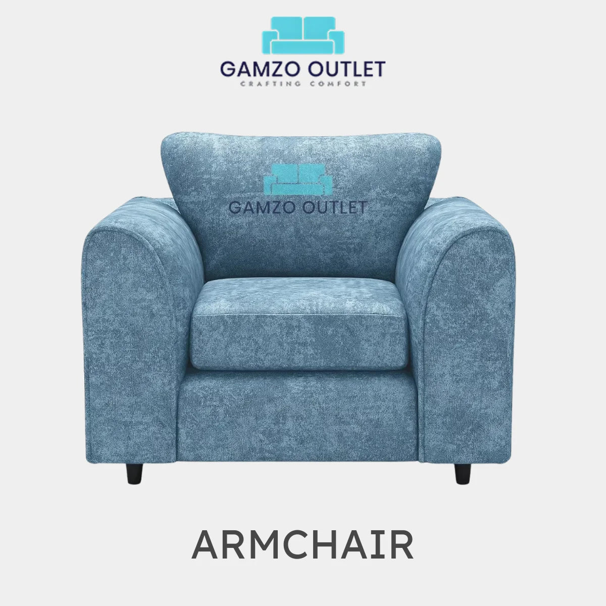 ALASKA FABRIC SCATTER BACK SOFA SET