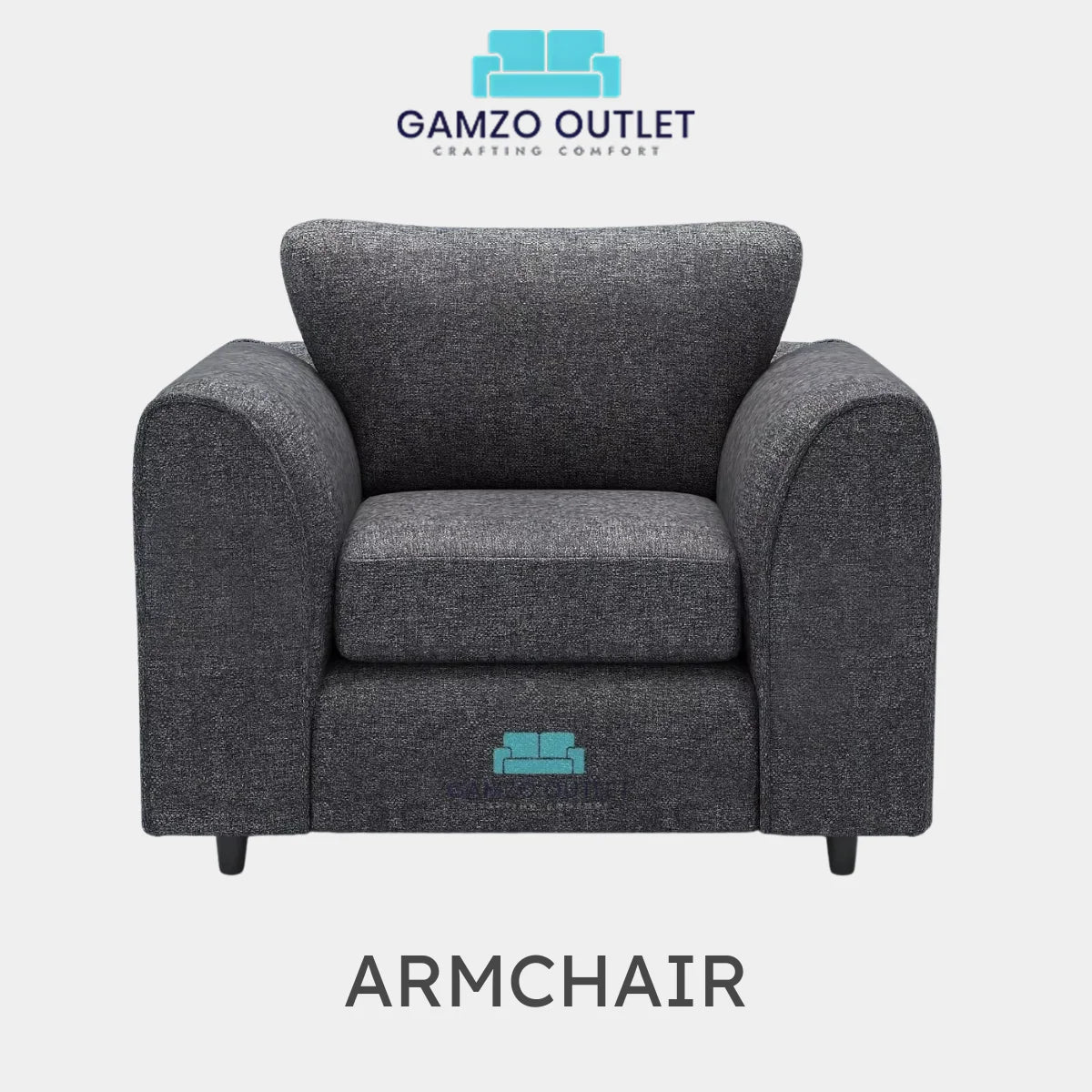 LISBON FABRIC FULL BACK SOFA SET