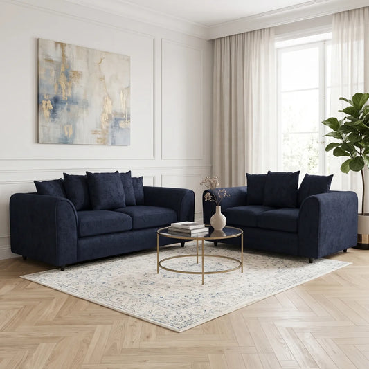 3 + 2 Seater Midnight Blue