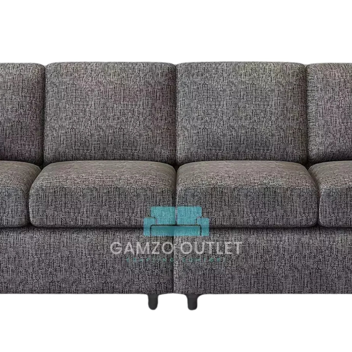 Lisbon Fabric 4 Seater Full Back Sofa