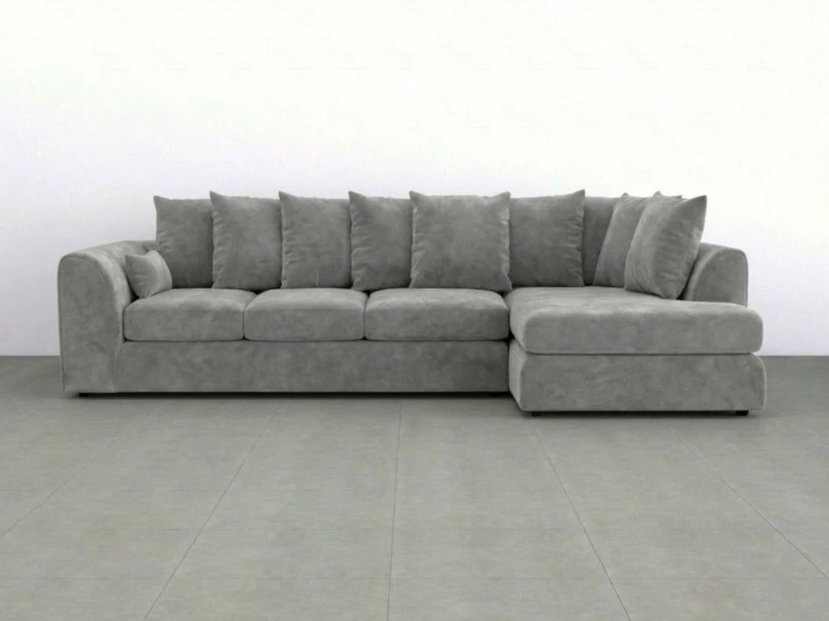 XL Right Hand Facing Light Grey