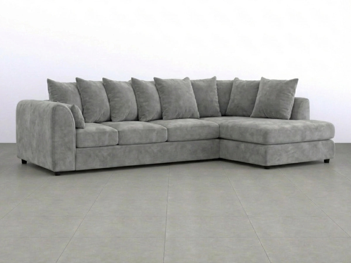 XL Right Hand Facing Light Grey