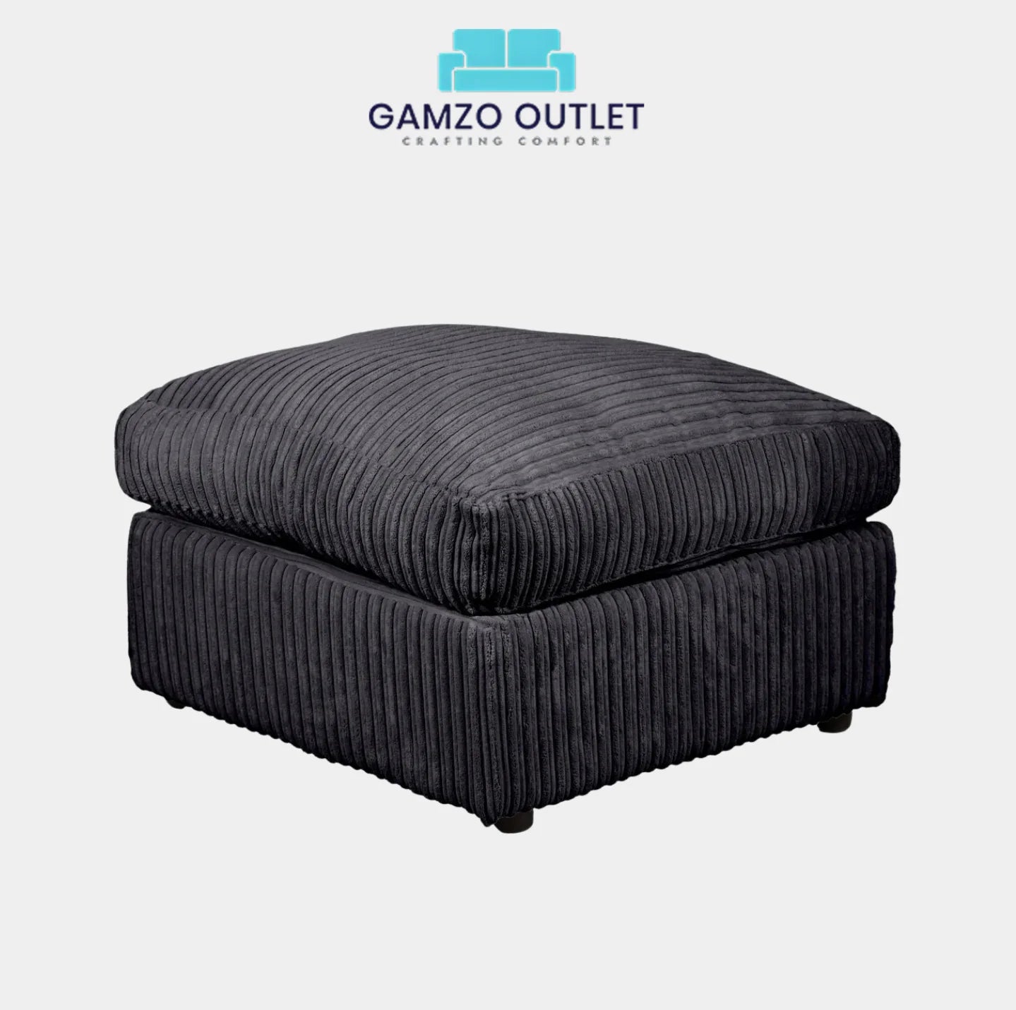 Jumbo Cord Footstool