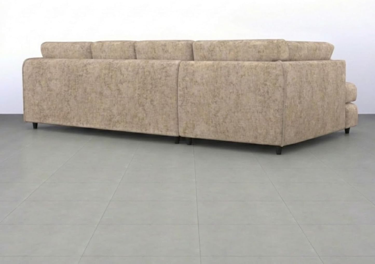 XL Left Hand Facing Beige