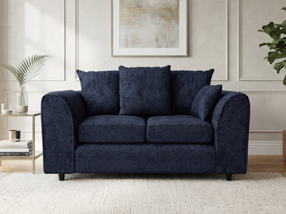 Gamzo Outlet Alaska Fabric 2 Seater Scatter Back Sofa in neutral tones, showcasing plush cushions and modern design.