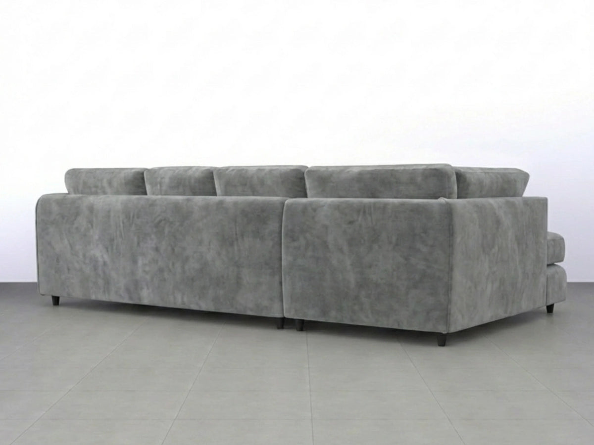 XL Left Hand Facing Light Grey