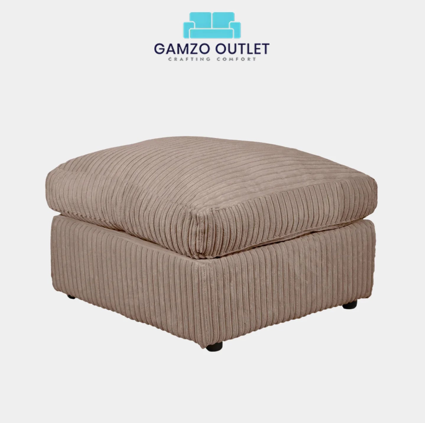 Jumbo Cord Footstool