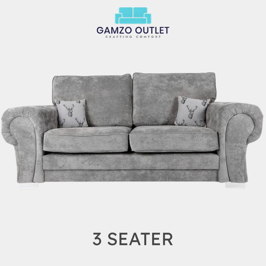 3  seater light grey