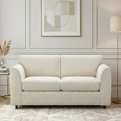Boucle Fabric 3 Seater Sofa