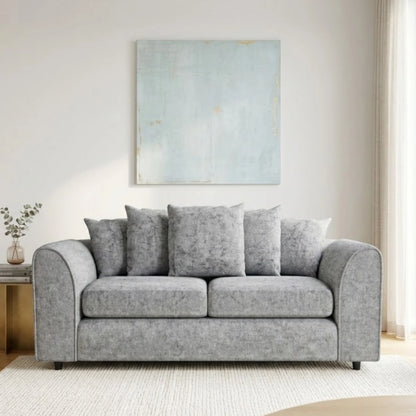 Alaska Fabric 3 Seater Scatter Back Sofa